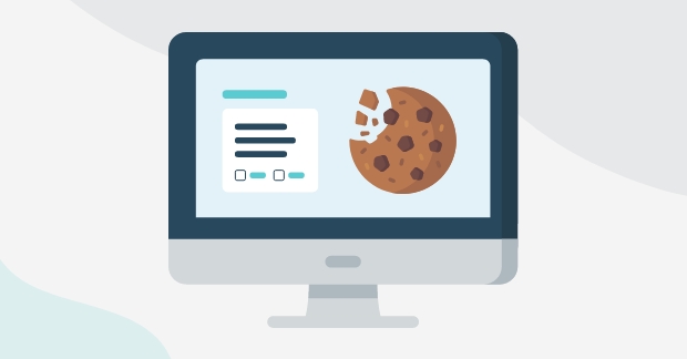 cookie compliance on a laptop