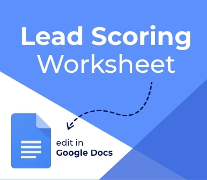 Lead Scoring Worksheet