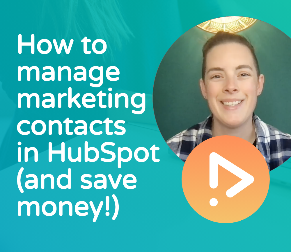 Managing HubSpot Marketing Contacts